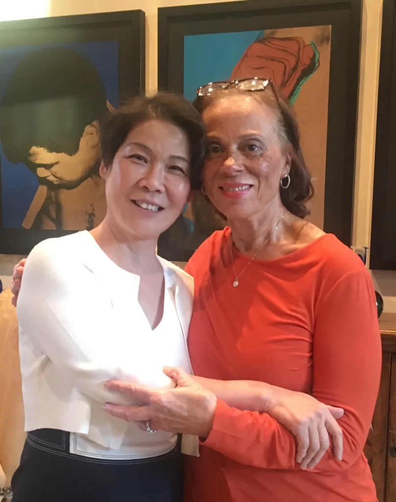 Dr. Liu with Lonnie Ali