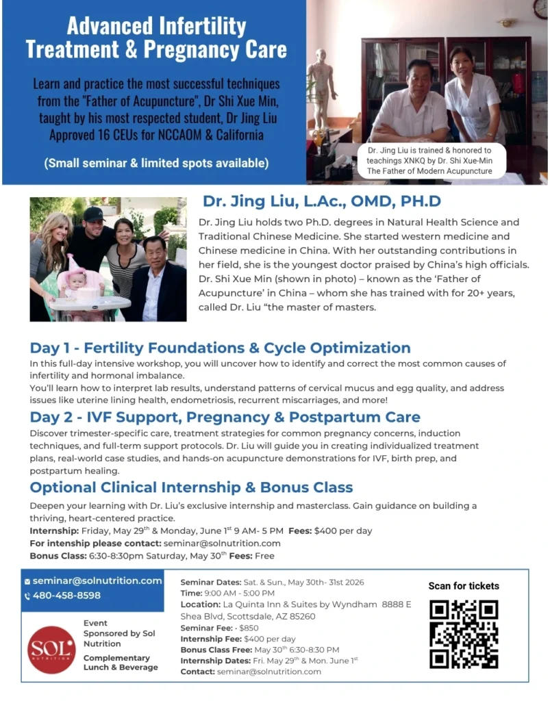 Advanced Infertility Event Flyer